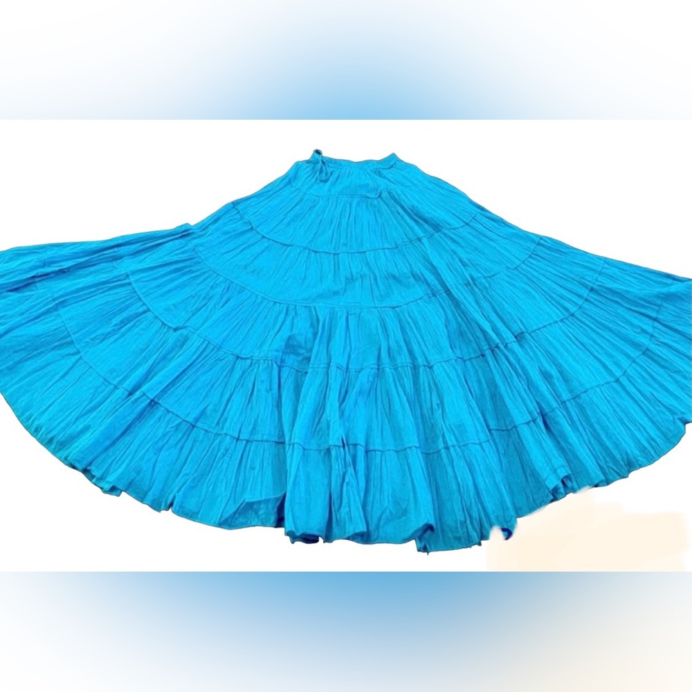 Boho full flare skirt
